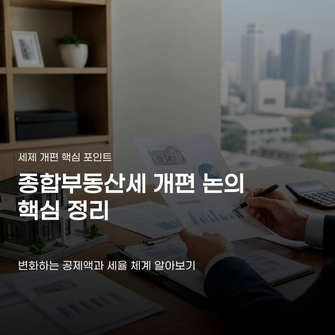 종합부동산세 개편 논의 이후 바뀌게 될 공제액의 실체