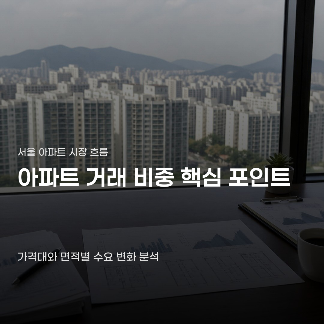 서울 아파트 거래 비중 속에 숨겨진 예외 상황