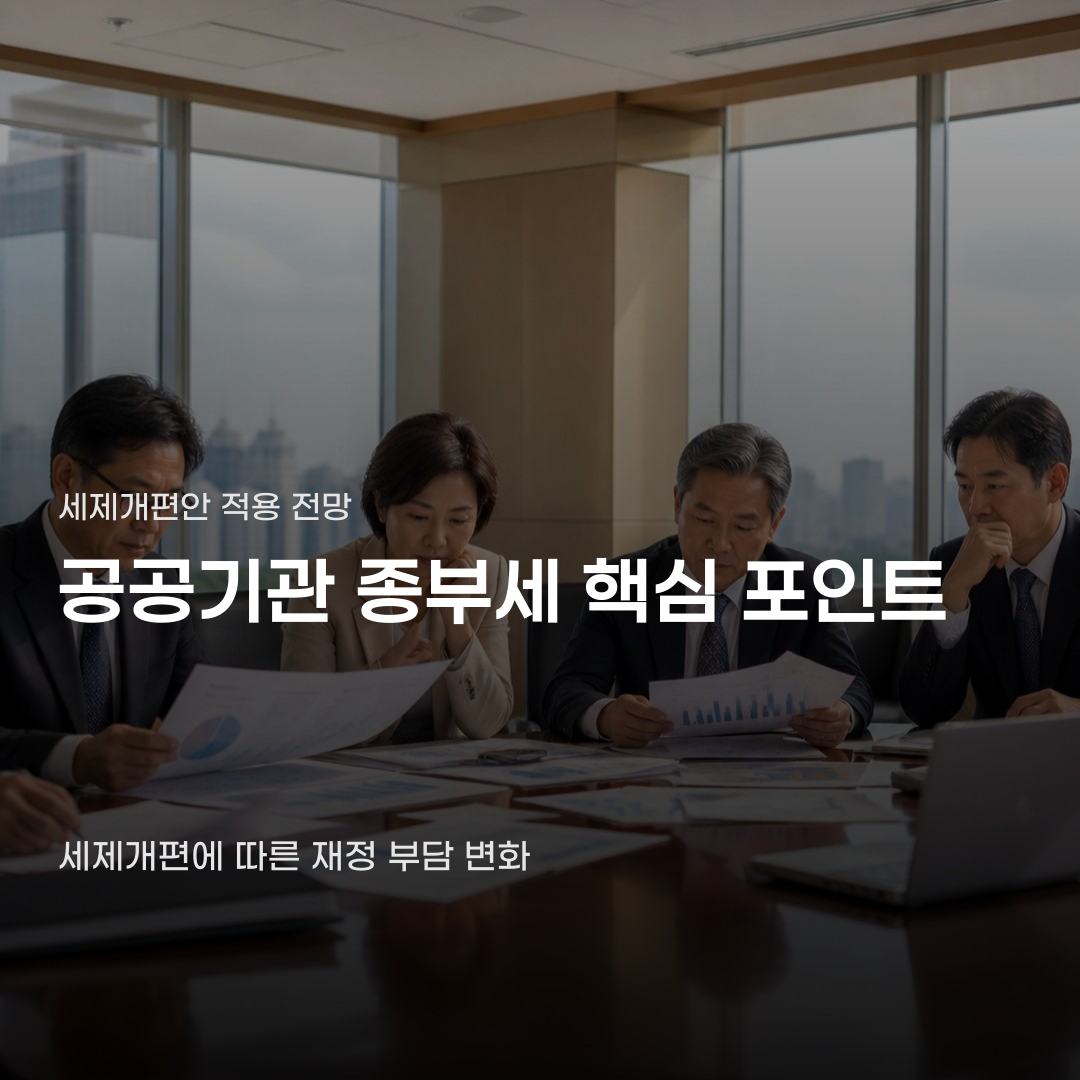 공공기관 종부세 전망 세제개편안 적용에 따른 기관별 부담 변화 과정