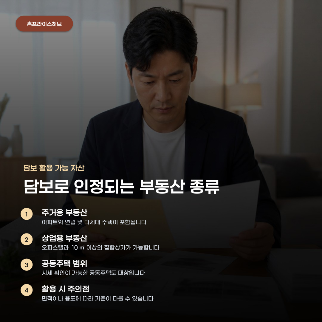 개인사업자 부동산담보대출 범위, 대상 부동산 확인부터 신청까지