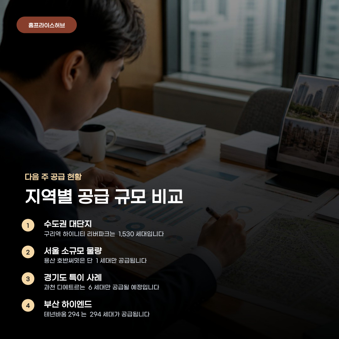 전국 아파트 분양 및 청약 정보, 다음 주 공급 일정부터 자금 계획 세우기까지