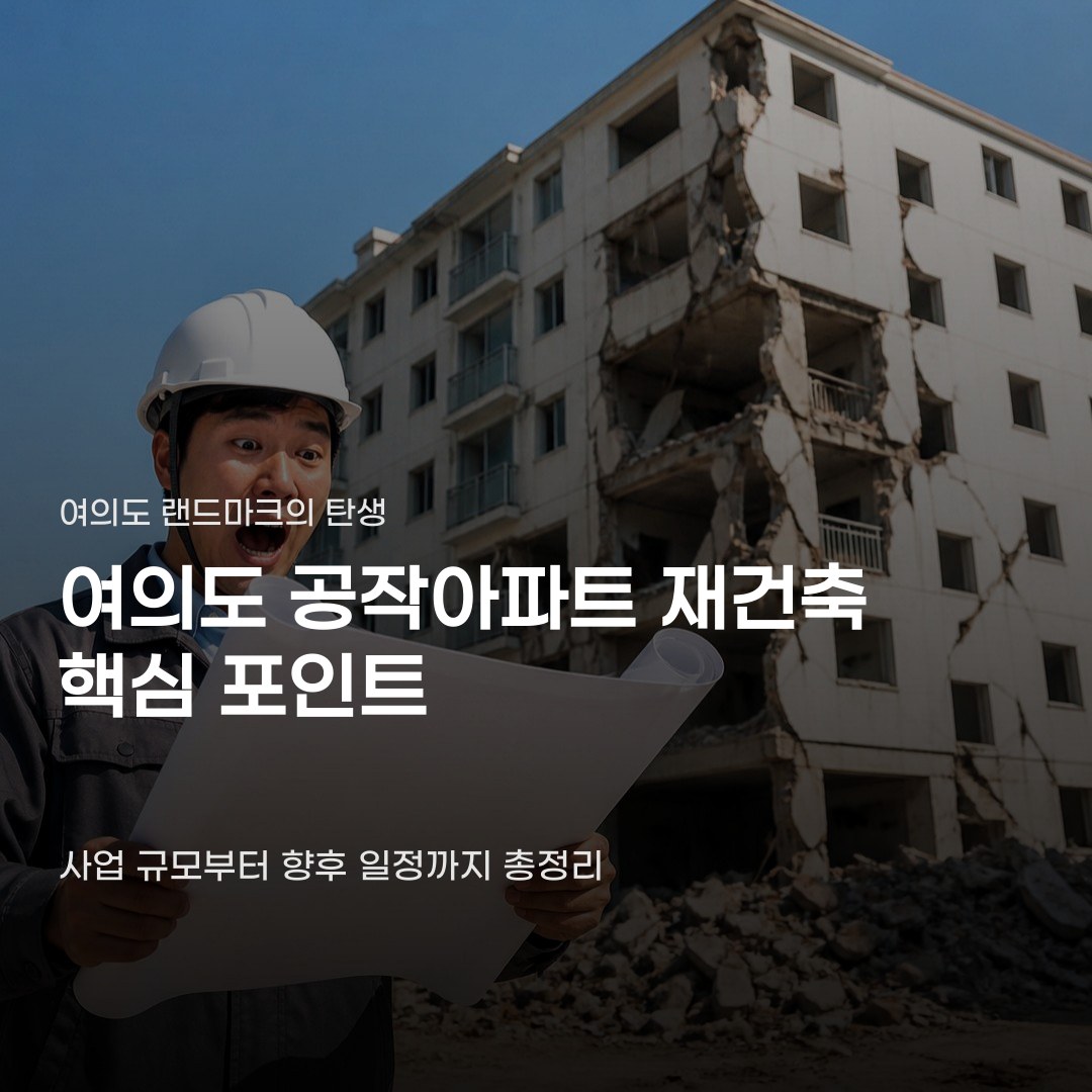 여의도 공작아파트 재건축, 사업 규모와 추진 일정에 따른 변화