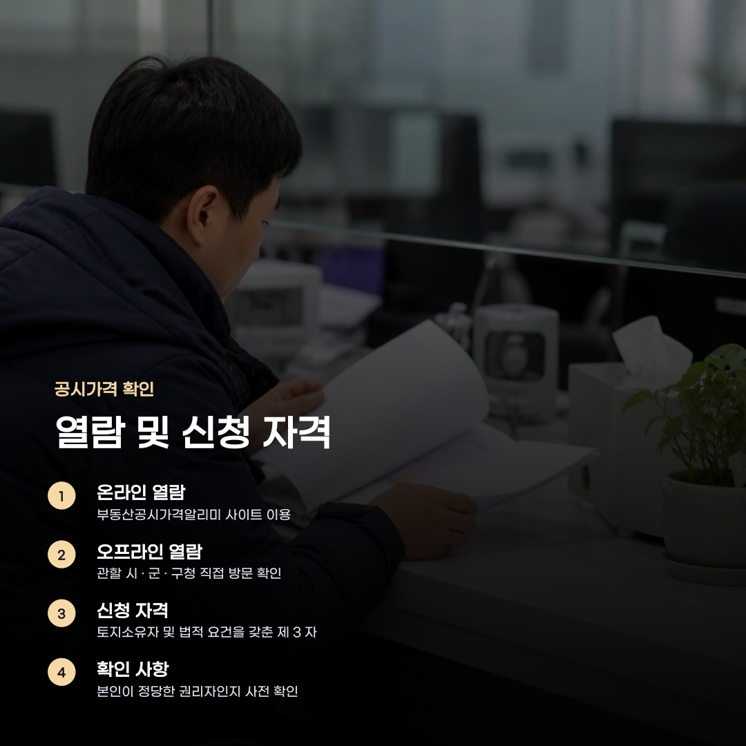 개별공시지가 이의신청, 신청 기간과 접수 방법이 핵심입니다