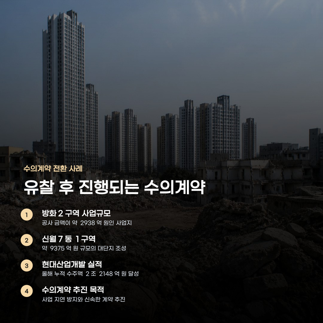 서울 재개발 수주 현황, 유찰된 구역을 노리는 건설사들